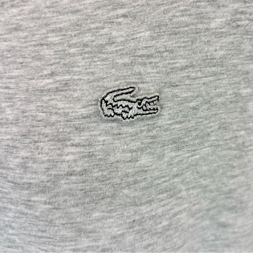 Lacoste grey long sleeved t-shirt